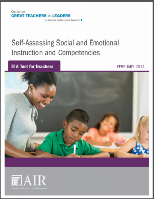 Cover Self-Assessing Social and Emotional Instruction and Competencies: A Tool for Teachers