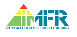 Three color triangle text saying IMFR